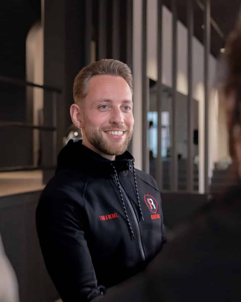 eigenaar en founder van rebels gym