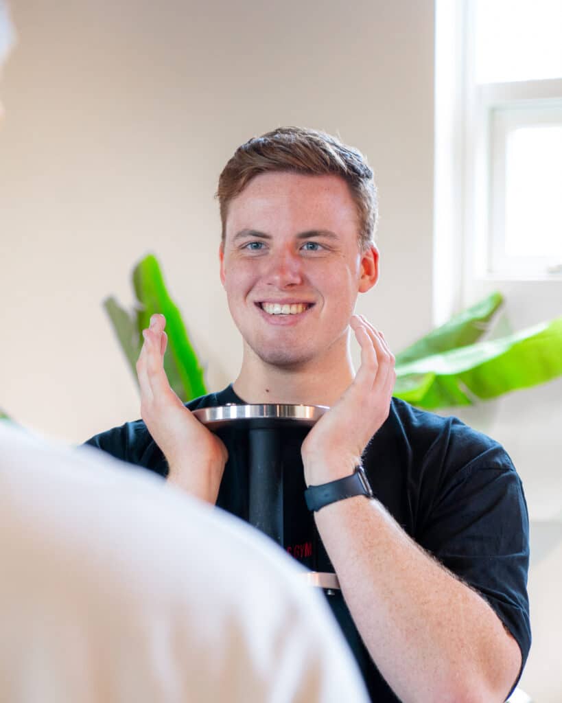 Teamlid van Rebels Gym in portret